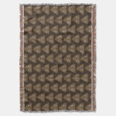 Schattige poep emoji-patroon | Humorous Happy Poo Deken (Voorkant Verticaal)