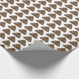 Schattige poeppatroon - Schattige stapels van Doo  Cadeaupapier