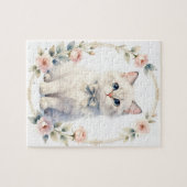 schattige poes kat puzzel (Horizontaal)