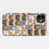 Schattige Poesjeskatten Case-Mate iPhone Case (Achterkant (horizontaal))