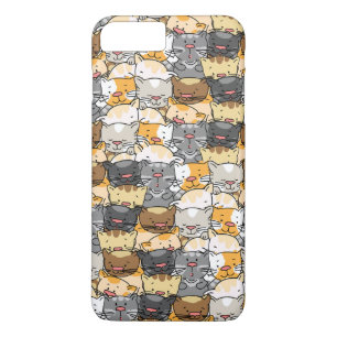 Schattige Poesjeskatten iPhone 8/7 Plus Hoesje