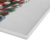 Schattige Polar Beer Gingerbread Dreams Snijplank (Hoek)