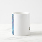 Schattige Polar Beer paar onder het noorderlicht - Koffiemok (Center)