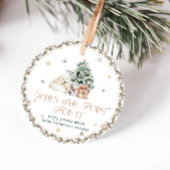 Schattige Polar Beer Pop het als ze Pop Baby showe Bedankjes Labels