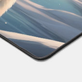 Schattige Polar Beer Winter Cartoon Bureaumat (Hoek)