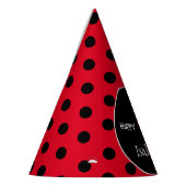 Schattige Polka dot Ladybug Daisy Flower Verjaarda Feesthoedjes (Links)