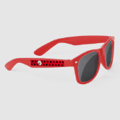 Schattige Polka dot Ladybug Daisy Flower Verjaarda Zonnebrillen