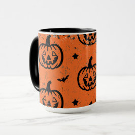 Schattige Pompoen Gelukkig Halloween Mok