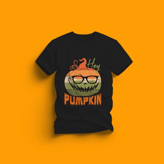 schattige pompoen Halloween - hey pompoen ontwerp T-shirt