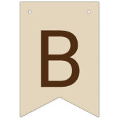 Schattige pompoen Herfst herfst Baby shower Vlaggetjes (Derde vlag)