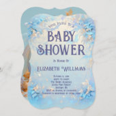 Schattige pompoen Jackolantern Halloween Baby show Kaart (Voorkant / Achterkant)