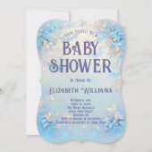 Schattige pompoen Jackolantern Halloween Baby show Kaart (Voorkant)