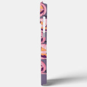 Schattige pompoenpatroon Halloween gepersonaliseer Case-Mate iPhone Case (Achterkant / Links)