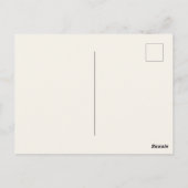 Schattige pompoenpatroon | Thanksgiving Briefkaart (Achterkant)