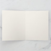 Schattige pompoenpatroon | Thanksgiving Kaart (Binnen)