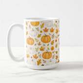 Schattige pompoenpatroon | Thanksgiving Koffiemok (Links)