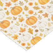 Schattige pompoenpatroon | Thanksgiving Korte Tafelloper (Hoek)