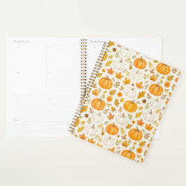 Schattige pompoenpatroon | Thanksgiving Planner
