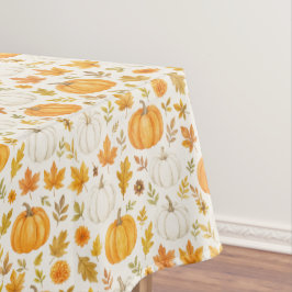 Schattige pompoenpatroon | Thanksgiving Tafelkleed
