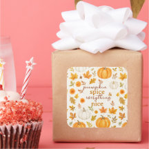 Schattige pompoenpatroon | Thanksgiving