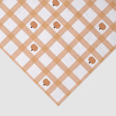 Schattige pompoonruit tissuepapier (Detail)