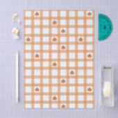 Schattige pompoonruit tissuepapier (Craft)