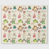 Schattige,  pop en outfits voor papier (Vlak)