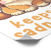 Schattige pop poster (Hoek)