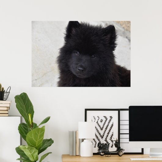 Schattige pop poster (Thuiskantoor)