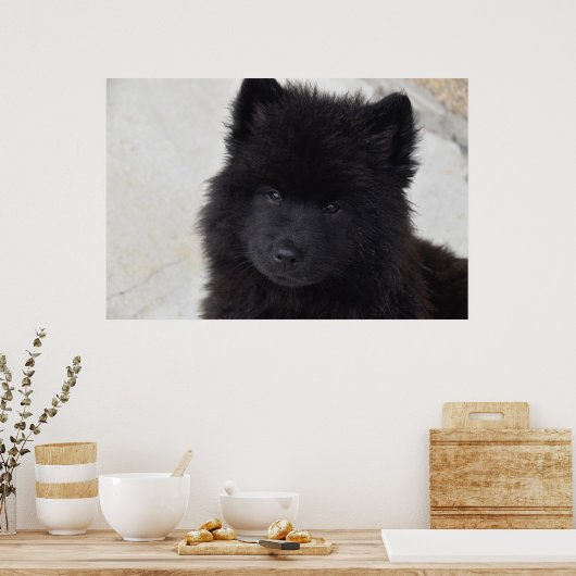 Schattige pop poster (Keuken)