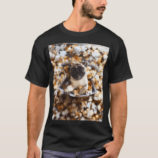 Schattige Popcorn Pugs T-shirt