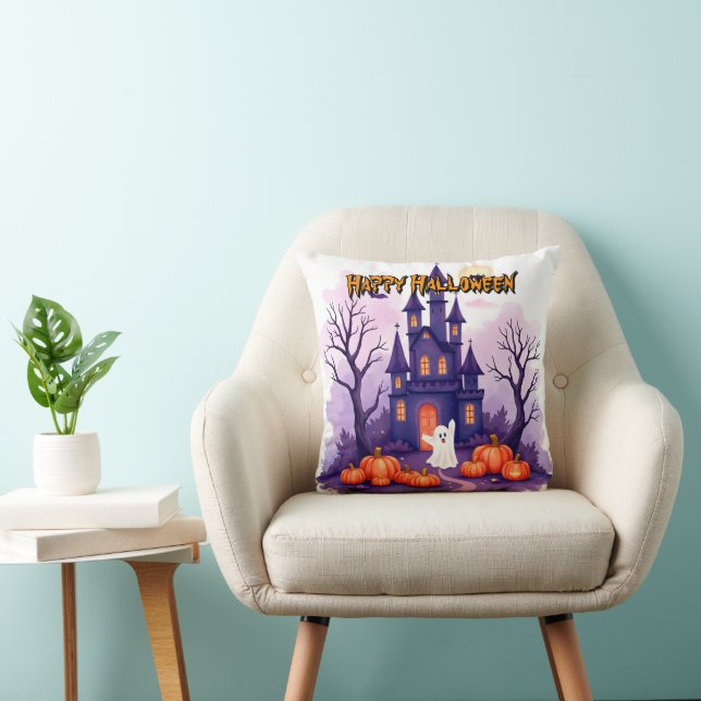 Schattige Populaire Halloween Griezeldossier Kussen (Stoel)