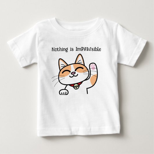 Schattige positieve katten slogan woordgrappen (Voorkant)