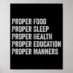 Schattige positieve zegswijze Levensmotivatie Cita Poster