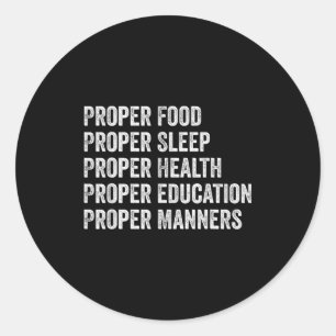Schattige positieve zegswijze Levensmotivatie Cita Ronde Sticker