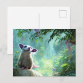 Schattige Possum Ansichtkaart Briefkaart (Voorkant / Achterkant)