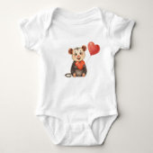 Schattige Possum Baby bodysuit (Voorkant)