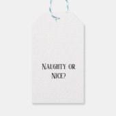 Schattige possum in bessen. vrolijk kerstfeest cadeaulabel (Achterkant)