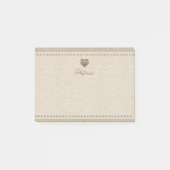 Schattige post het met liefde post-it® notes (Voorkant)