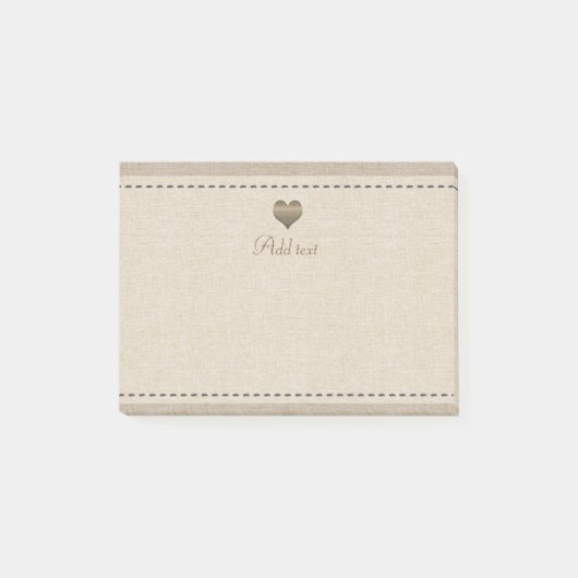 Schattige post het met liefde post-it® notes (Voorkant)