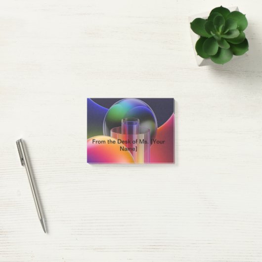 Schattige Post-it-notities voor leraren | Persoonl Post-it® Notes (Kantoor)