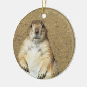 Schattige Prairie Dog Ornament (Links)