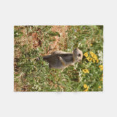 Schattige Prairiehond Fleece Deken (Voorkant (Horizontaal))