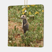Schattige Prairiehond Keramisch Ornament (Links)