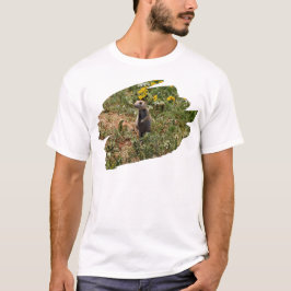 Schattige prairiehond t-shirt