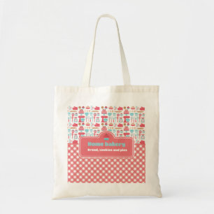 Schattige & Praktisch Aangepast Huis Bakkerij Bakk Tote Bag