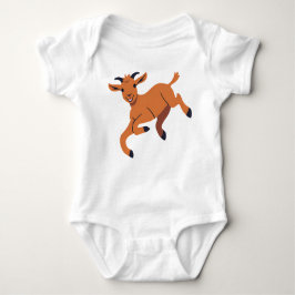 Schattige Precious Jumping Goat Kind Romper
