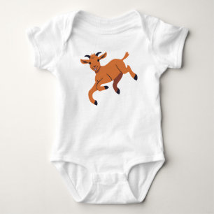 Schattige Precious Jumping Goat Kind Romper