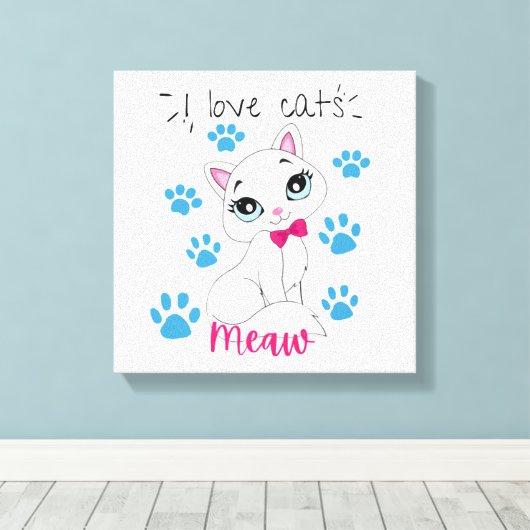 Schattige Premium verpakt canvas (12"×12 standaard (Insitu (Houten vloer))