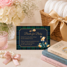 Schattige Preppy Teddydbeer Meisjesboeken voor Bab